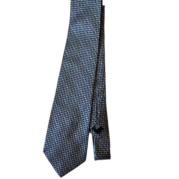 Stefano Conti Italian Silk Tie Blue - Picture 1 of 4